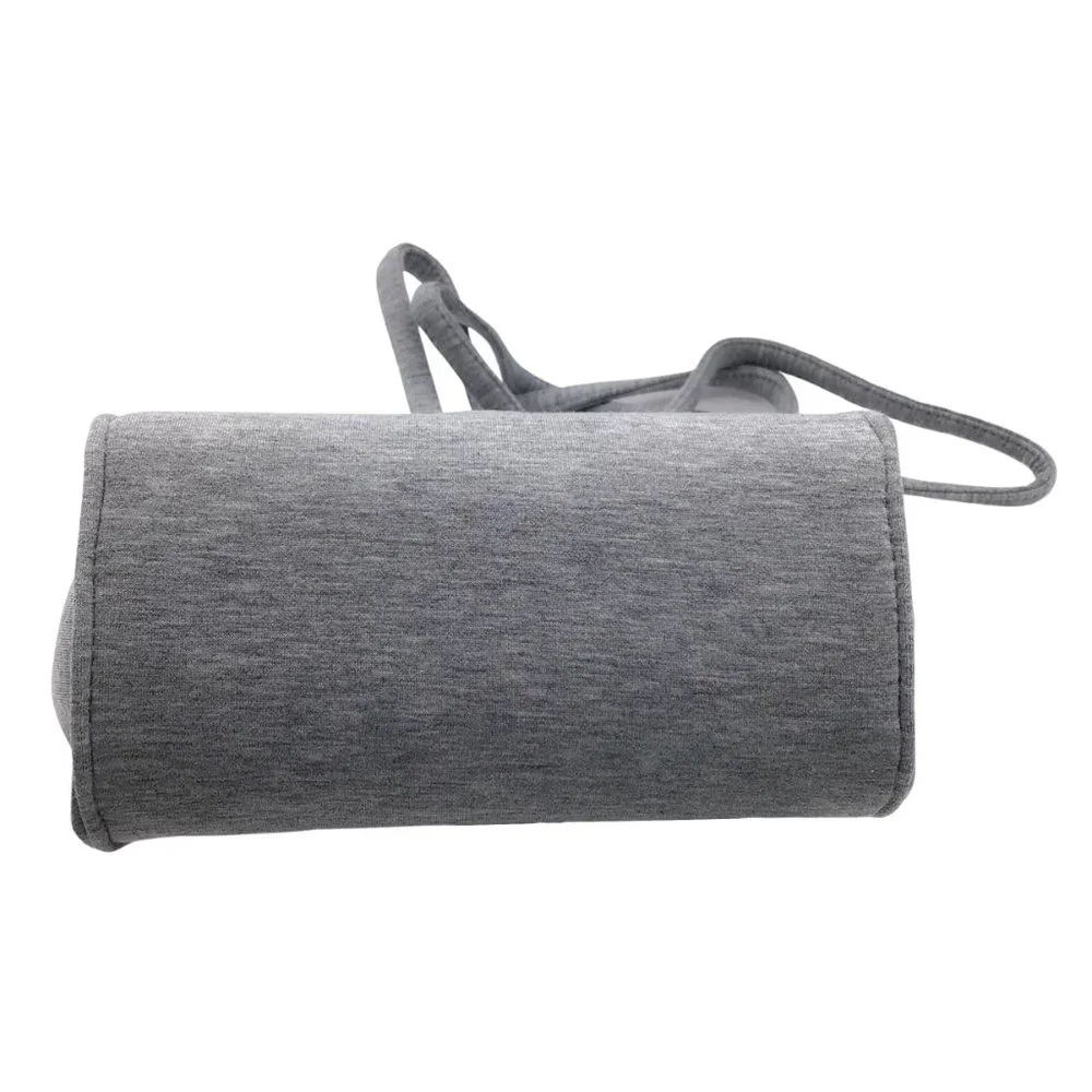 UGG X TELFAR FLEECE SMALL SHOPPING BAG IN HEATHER GREY - Picture 4 of 11